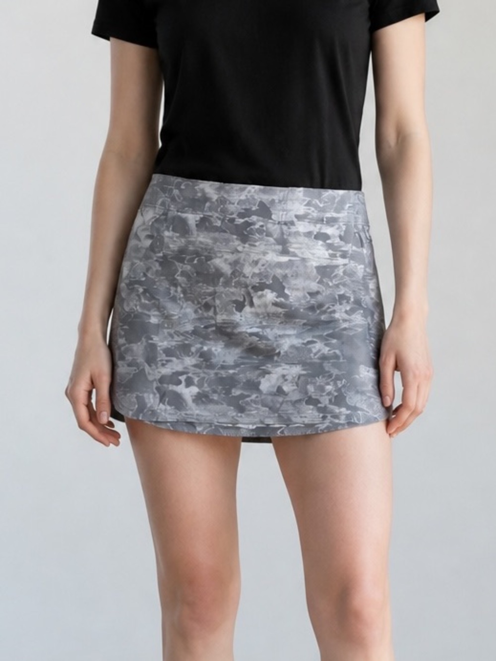Columbia Women XL Lazy Creek Chill Zero FS Printed Skort With Pockets NWT